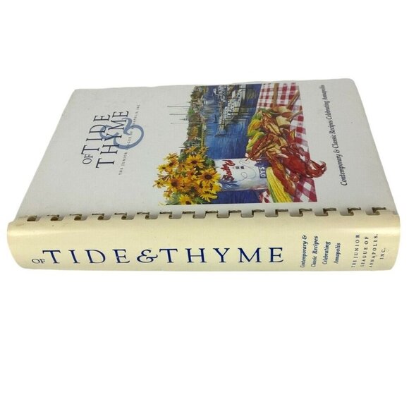 Of Tide & Thyme Cookbook Junior League Of Annapolis MD 2006 Spiral-Bound Recipes - Picture 2 of 12